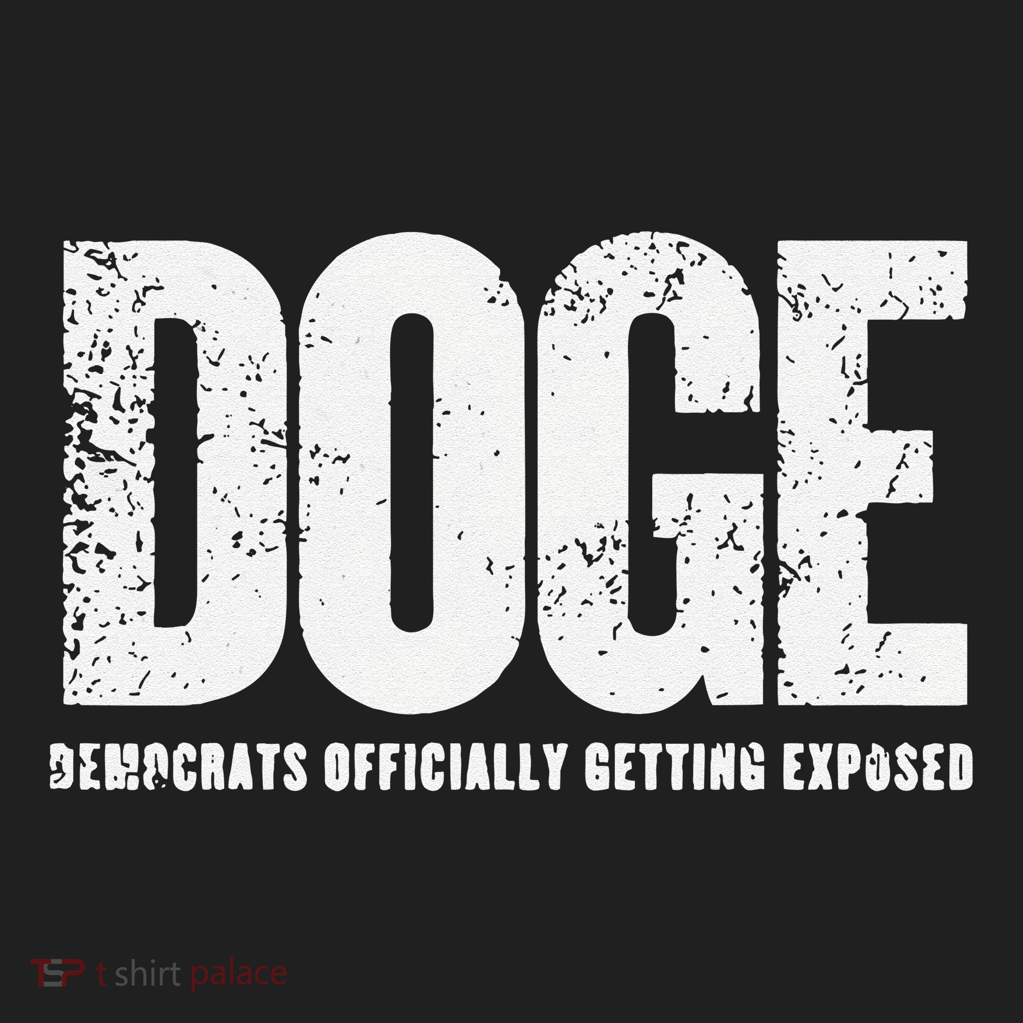 Doge Democrats Ly Getting Exposed Golf Towel