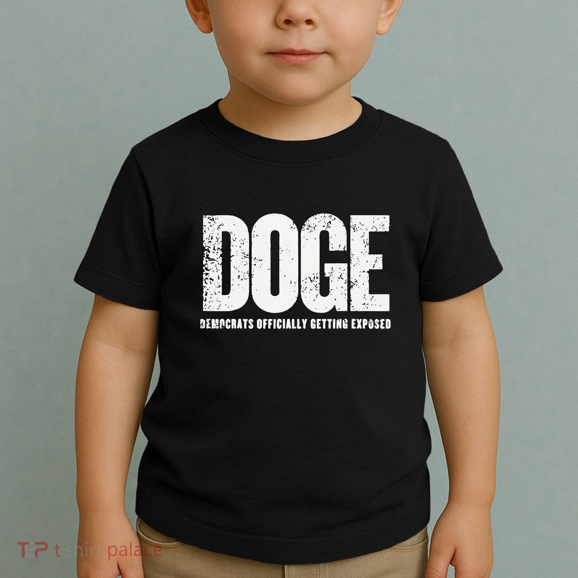 Doge Democrats Ly Getting Exposed Toddler T-Shirt