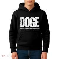 Doge Democrats Ly Getting Exposed Kids Hoodie thumb 4