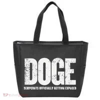 Doge Democrats Ly Getting Exposed Tote Bag thumb 0