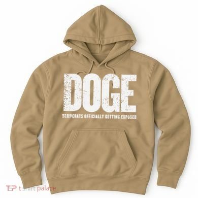 Doge Democrats Ly Getting Exposed Hoodie