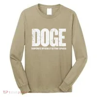 Doge Democrats Ly Getting Exposed Long Sleeve Shirt thumb 0