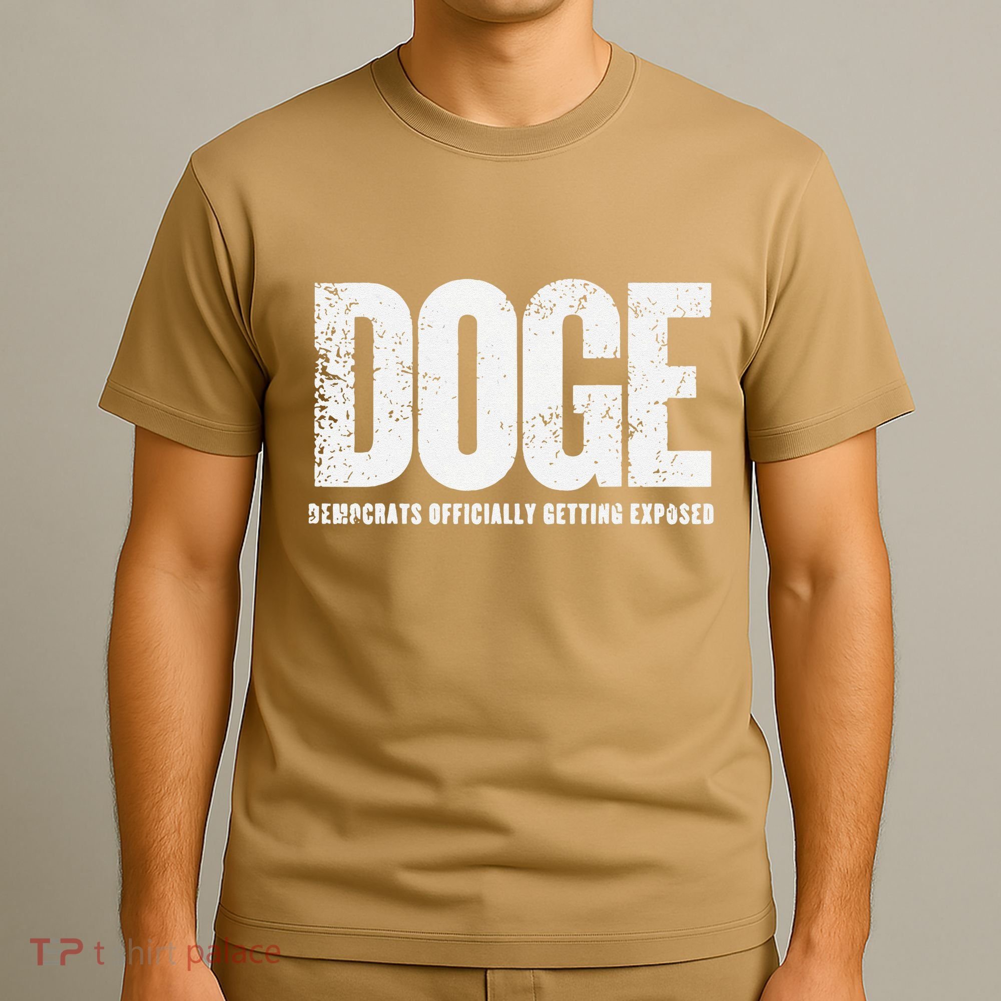 Doge Democrats Ly Getting Exposed T-Shirt