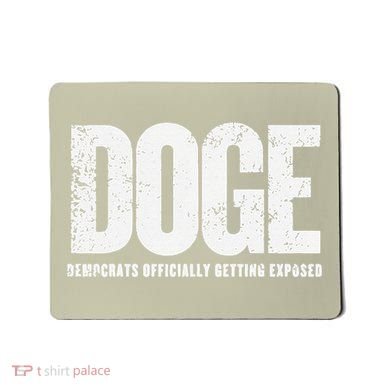 Doge Democrats Ly Getting Exposed Mousepad