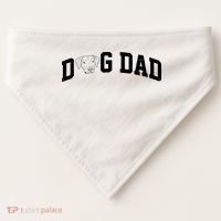 Dad Dog Labrador Dad USA-Made Doggie Bandana thumb 0