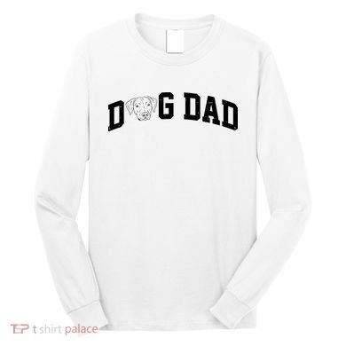 Dad Dog Labrador Dad Long Sleeve Shirt