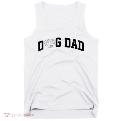 Dad Dog Labrador Dad Tank Top