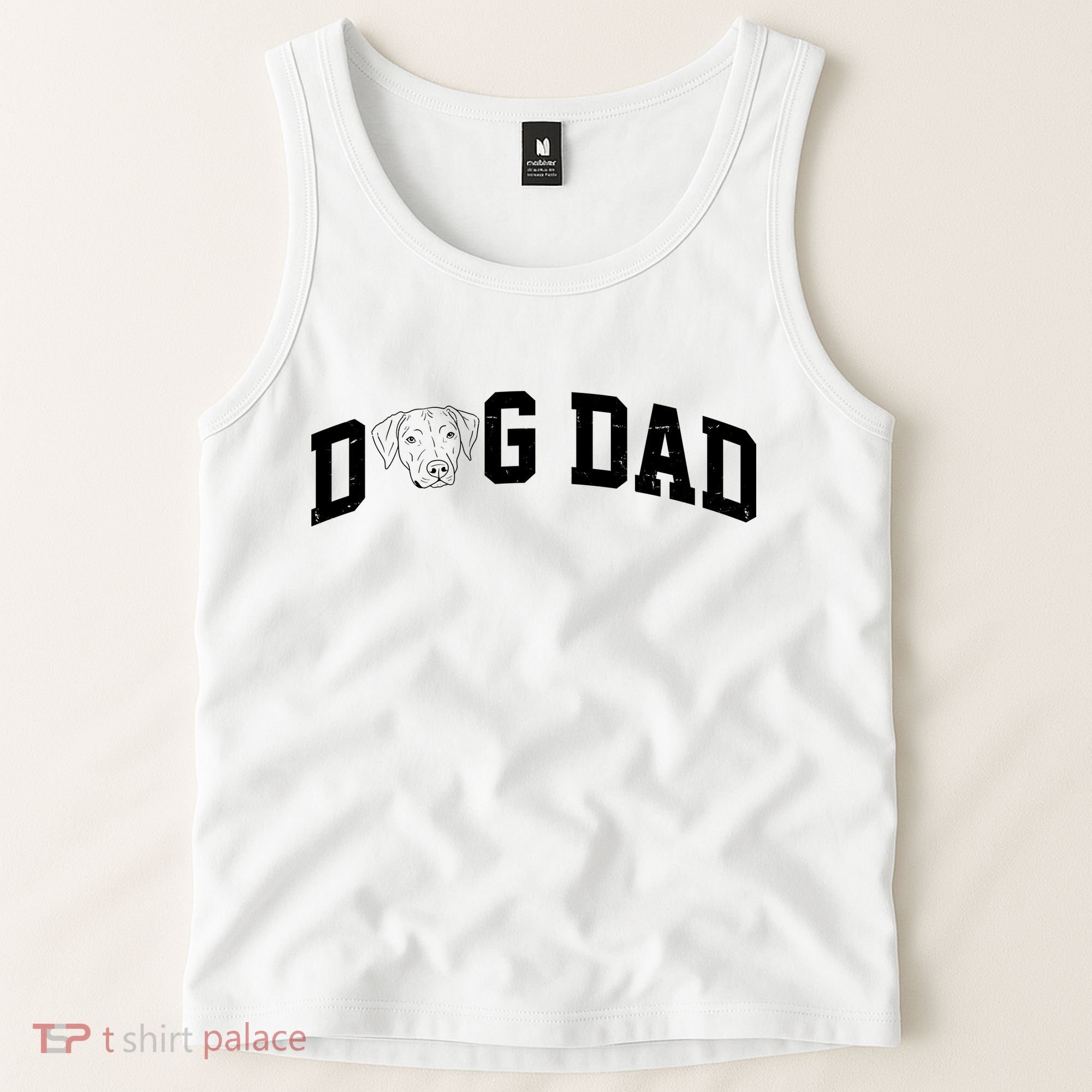Dad Dog Labrador Dad Tank Top