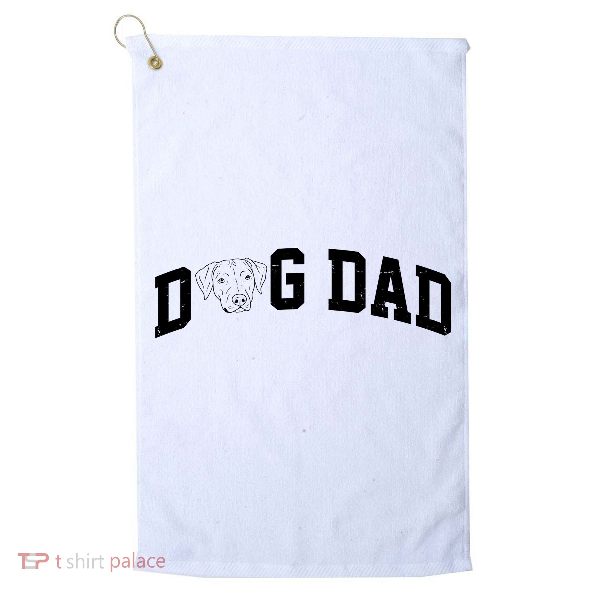 Dad Dog Labrador Dad Golf Towel