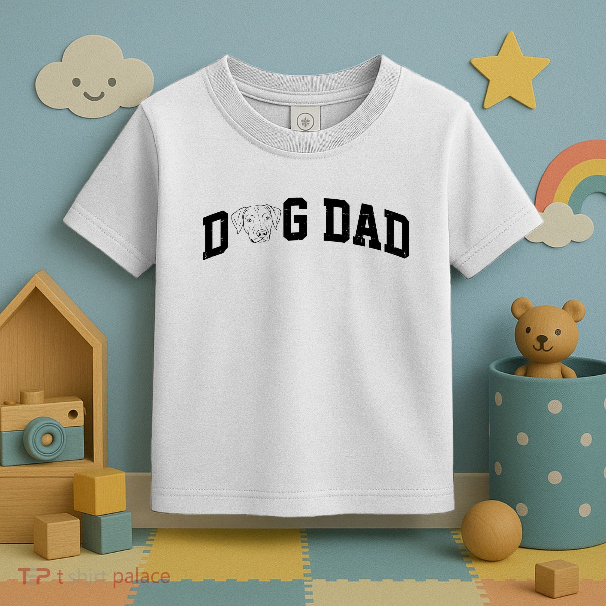 Dad Dog Labrador Dad Toddler T-Shirt