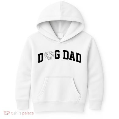 Dad Dog Labrador Dad Kids Hoodie