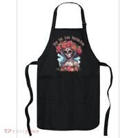 Dia De Los Muertos Floral Woman Apron thumb 0