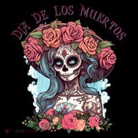 Dia De Los Muertos Floral Woman Coffee Mug thumb 5