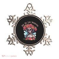 Dia De Los Muertos Floral Woman Ornament thumb 0