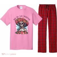 Dia De Los Muertos Floral Woman Pajama Set thumb 0