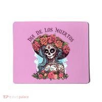 Dia De Los Muertos Floral Woman Mousepad thumb 0