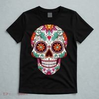 Dia De Los Muertos Mexico Costume Day Of Dead Sugar Skull T-Shirt thumb 5
