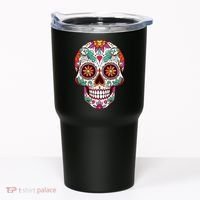 Dia De Los Muertos Mexico Costume Day Of Dead Sugar Skull Tumbler thumb 0