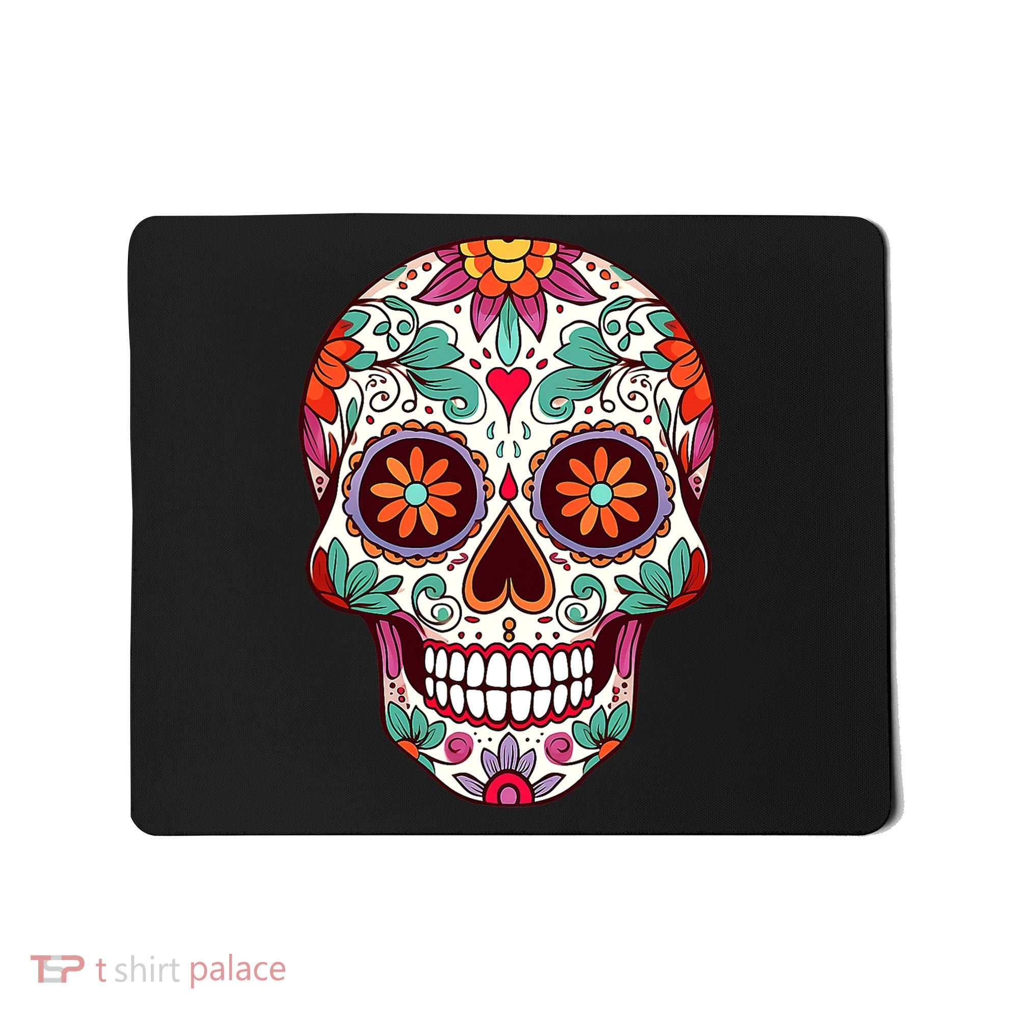 Dia De Los Muertos Mexico Costume Day Of Dead Sugar Skull Mousepad