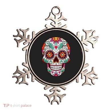 Dia De Los Muertos Mexico Costume Day Of Dead Sugar Skull Ornament