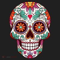 Dia De Los Muertos Mexico Costume Day Of Dead Sugar Skull Golf Towel thumb 3