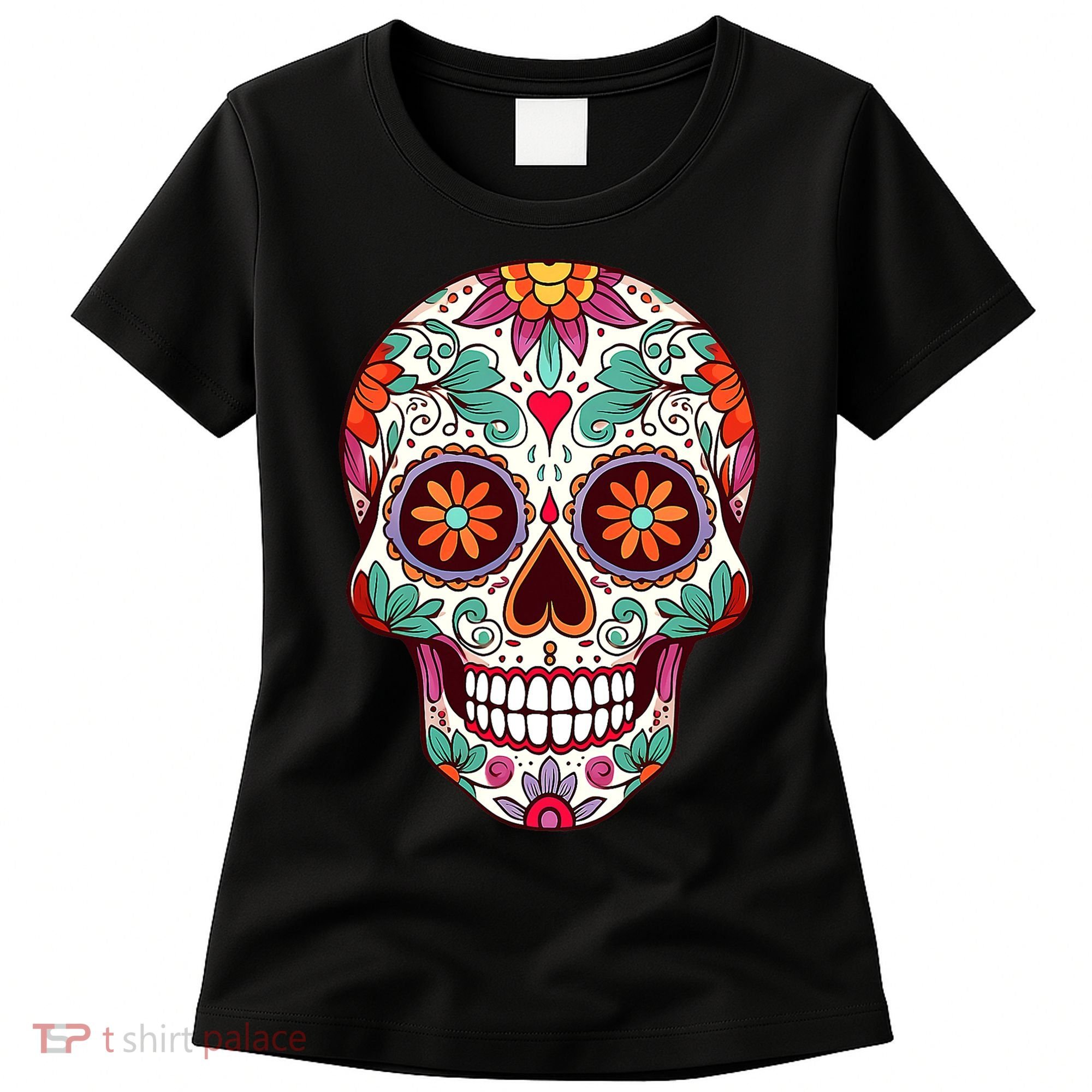 Dia De Los Muertos Mexico Costume Day Of Dead Sugar Skull Women's T-Shirt
