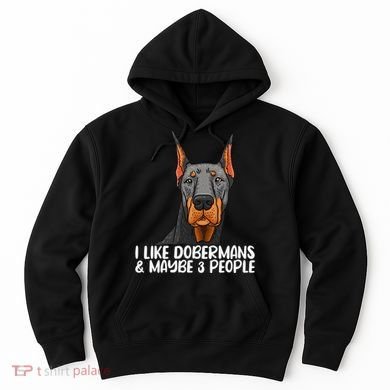Doberman Dog Lover funny Doberman Lover Hoodie