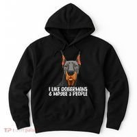 Doberman Dog Lover funny Doberman Lover Hoodie thumb 0