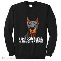 Doberman Dog Lover funny Doberman Lover Sweatshirt thumb 0