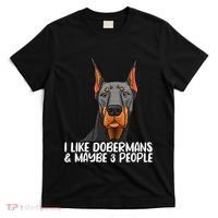 Doberman Dog Lover funny Doberman Lover T-Shirt thumb 0