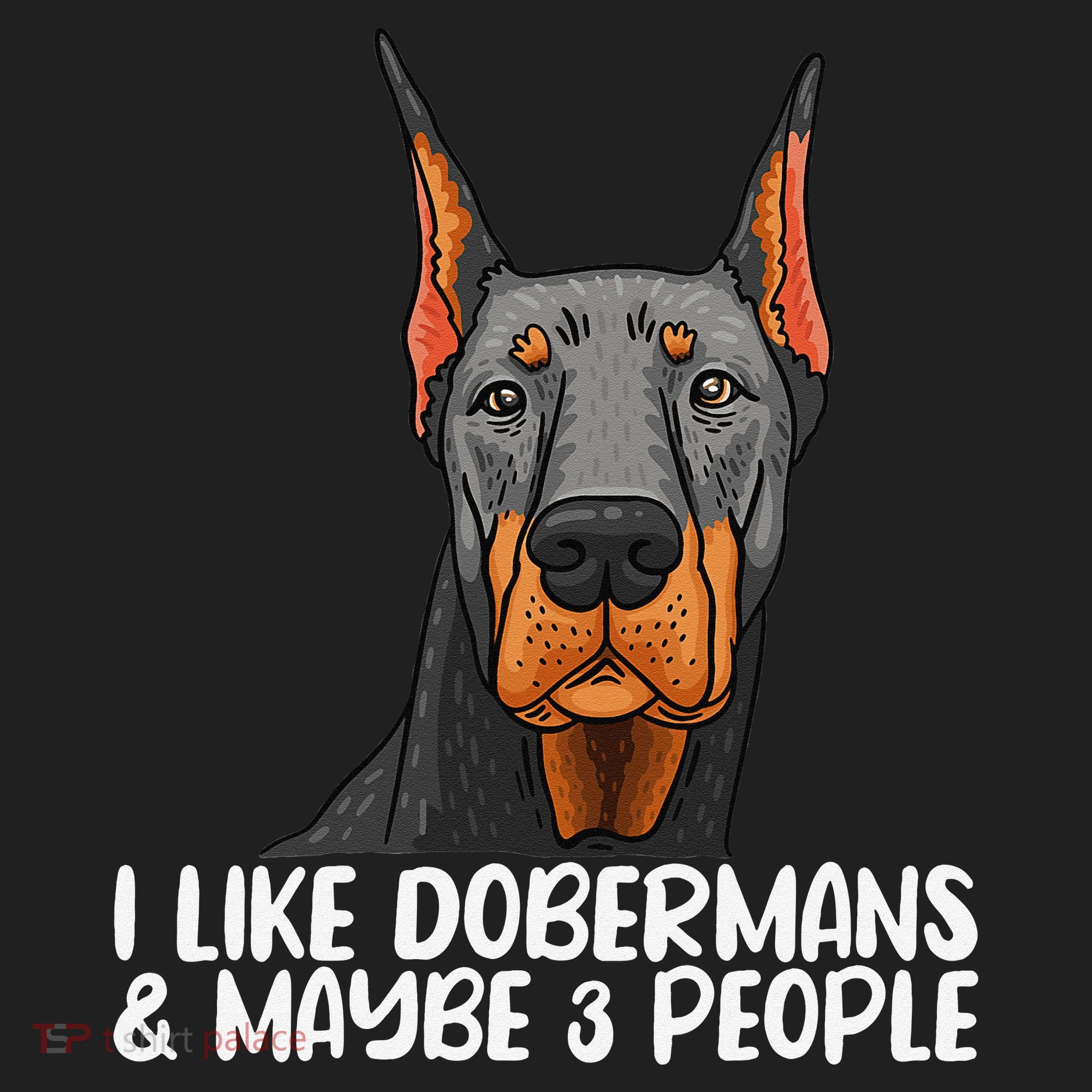 Doberman Dog Lover funny Doberman Lover Beanie