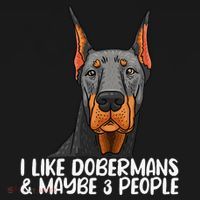 Doberman Dog Lover funny Doberman Lover Women's Hoodie thumb 2