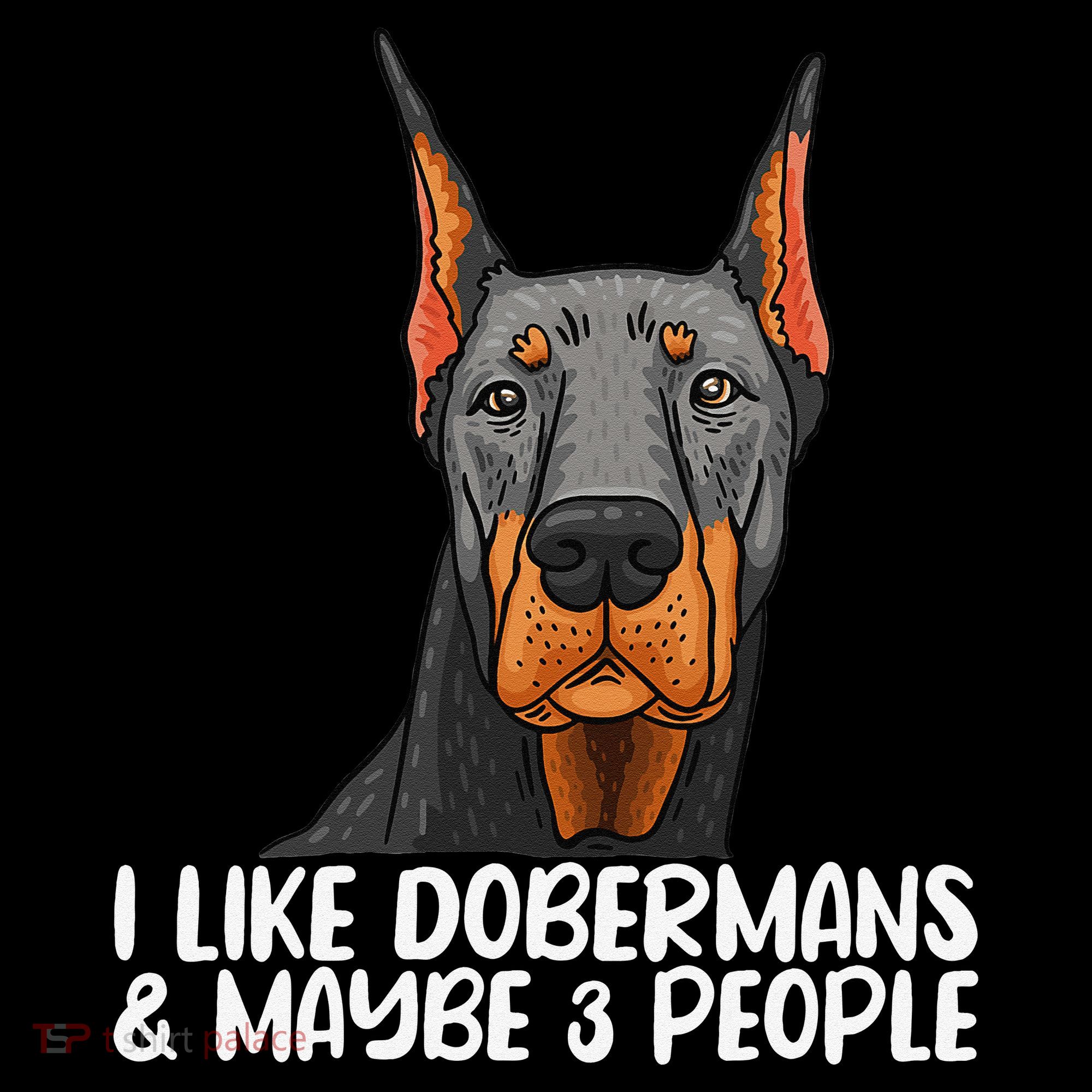 Doberman Dog Lover funny Doberman Lover Women's Hoodie