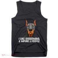 Doberman Dog Lover funny Doberman Lover Tank Top thumb 0