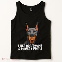 Doberman Dog Lover funny Doberman Lover Tank Top thumb 2