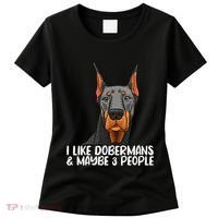 Doberman Dog Lover funny Doberman Lover Women's T-Shirt thumb 0