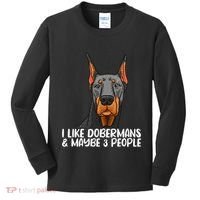 Doberman Dog Lover funny Doberman Lover Kids Long Sleeve Shirt thumb 0