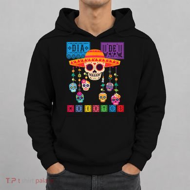 Dia De Los Muertos Day Of The Dead Sugar Skull Halloween Hoodie