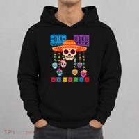 Dia De Los Muertos Day Of The Dead Sugar Skull Halloween Hoodie thumb 0
