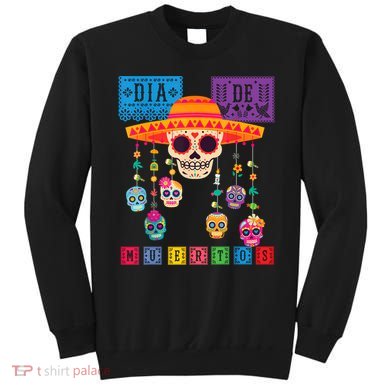 Dia De Los Muertos Day Of The Dead Sugar Skull Halloween Sweatshirt