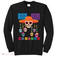 Dia De Los Muertos Day Of The Dead Sugar Skull Halloween Sweatshirt thumb 0