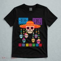 Dia De Los Muertos Day Of The Dead Sugar Skull Halloween T-Shirt thumb 5