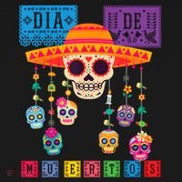 Dia De Los Muertos Day Of The Dead Sugar Skull Halloween Bucket Hat thumb 4
