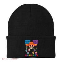 Dia De Los Muertos Day Of The Dead Sugar Skull Halloween Beanie thumb 0