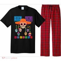 Dia De Los Muertos Day Of The Dead Sugar Skull Halloween Pajama Set thumb 0