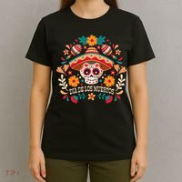 Dia De Los Muertos Day Of Dead Mexican T-Shirt thumb 4