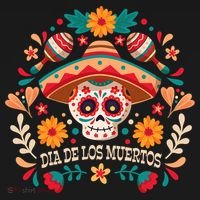Dia De Los Muertos Day Of Dead Mexican T-Shirt thumb 7