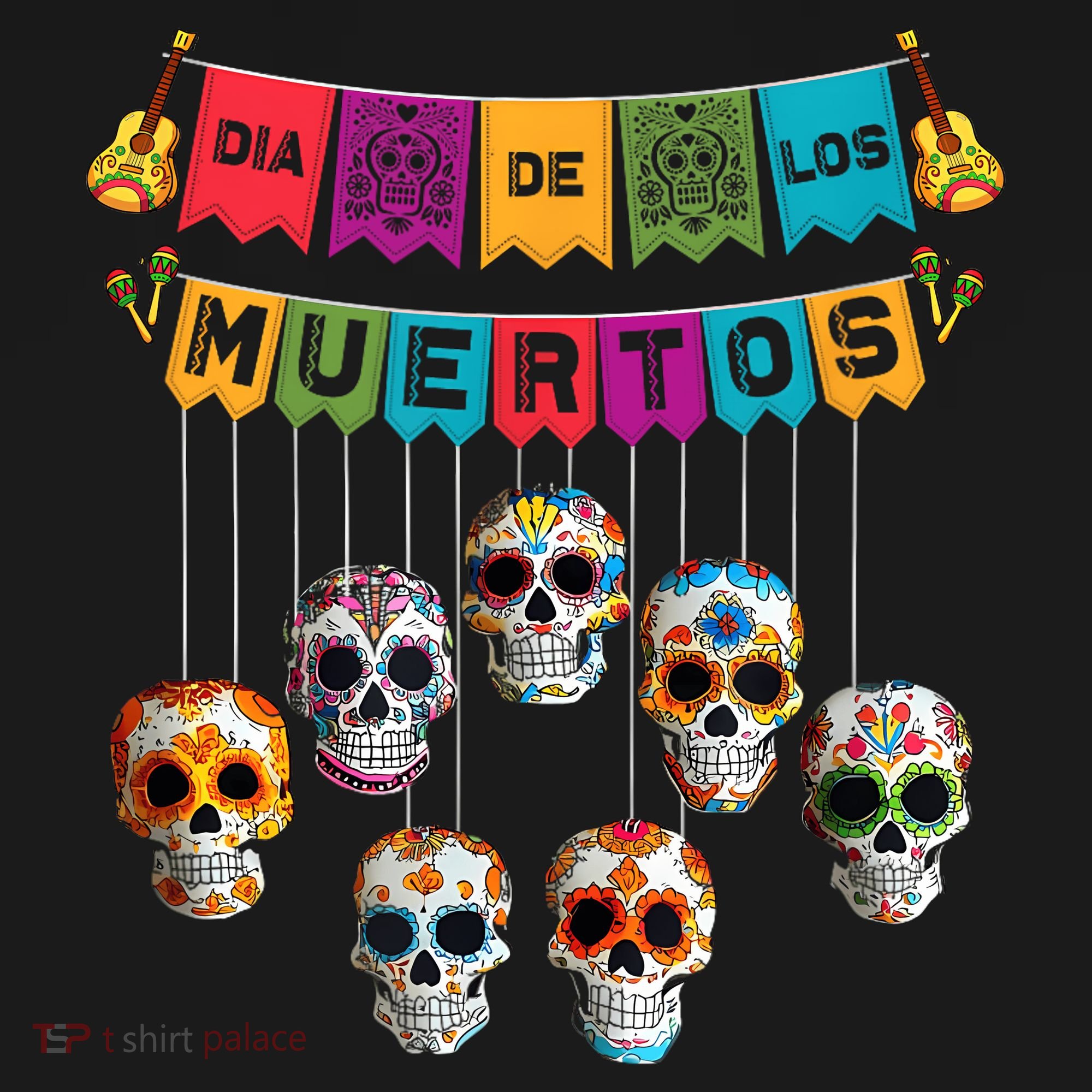 Dia De Los Muertos Mexican Day Of Death T-Shirt
