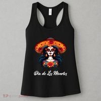 Dia De Los Muertos Day Of The Dead Festive Women's Tank Top thumb 3