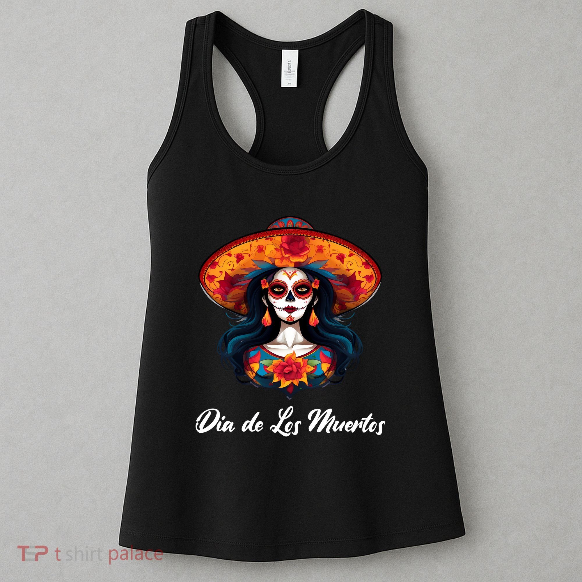 Dia De Los Muertos Day Of The Dead Festive Women's Tank Top